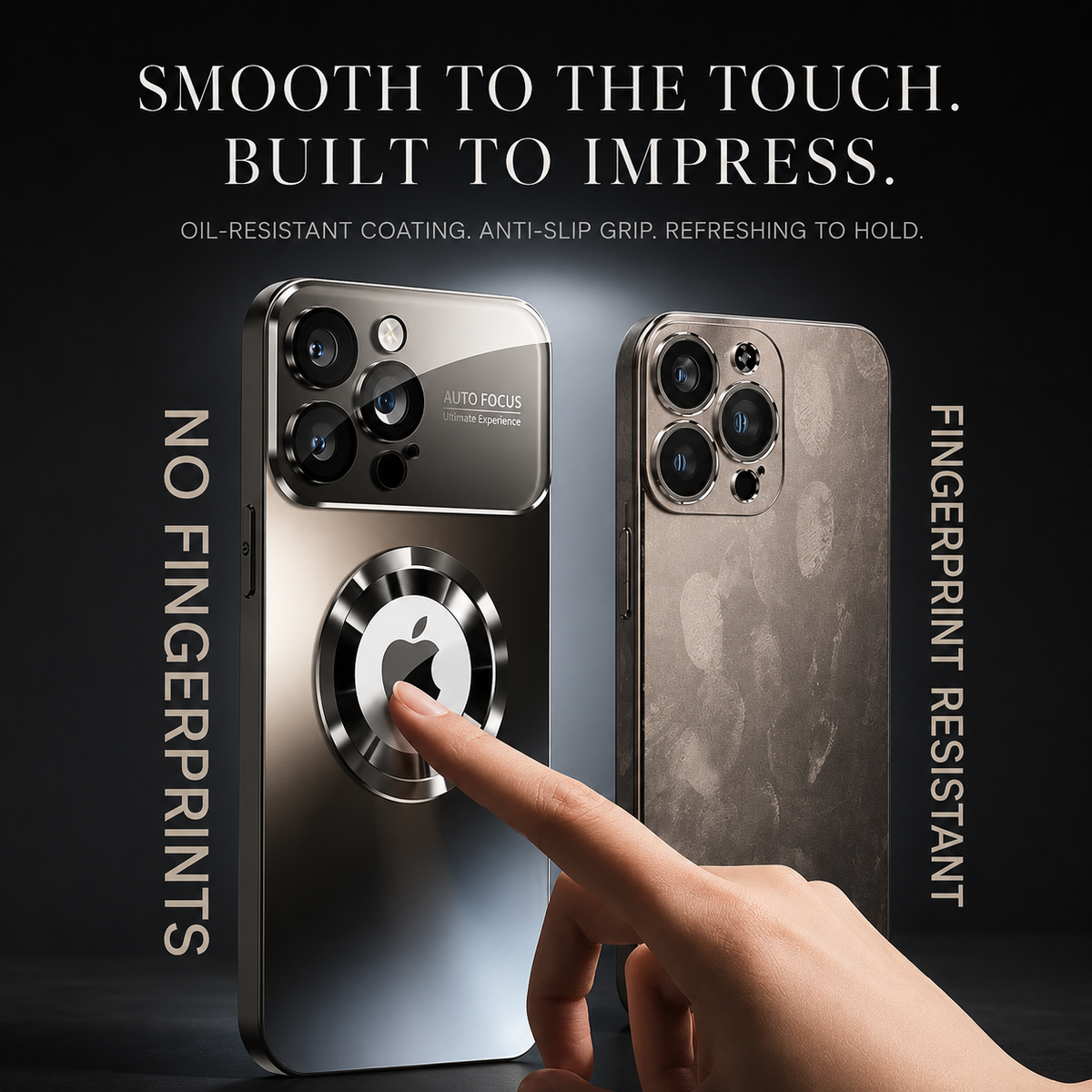 Premium iPhone Case MagSafe Compatible Magnetic Protective Cover Matte Finish Shockproof PC TPU Back Camera Lens Protection Slim Full Protection