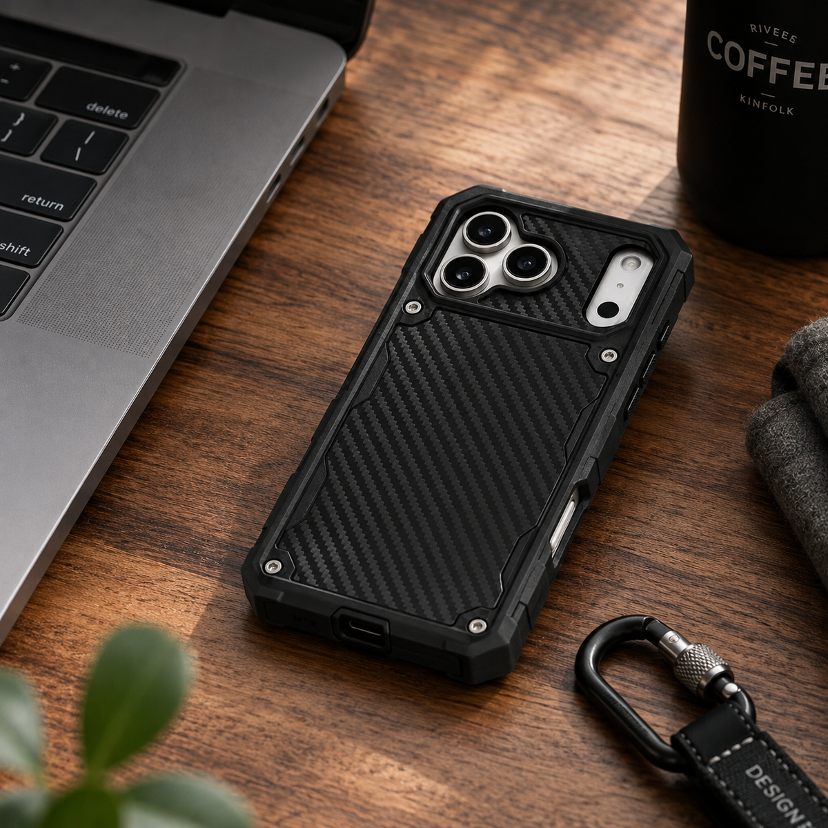 Premium iPhone Case MagSafe Compatible Magnetic Protective Cover Rugged Heavy Duty Shockproof Anti Slip Grip Military Grade Drop Protection Slim Durable Design