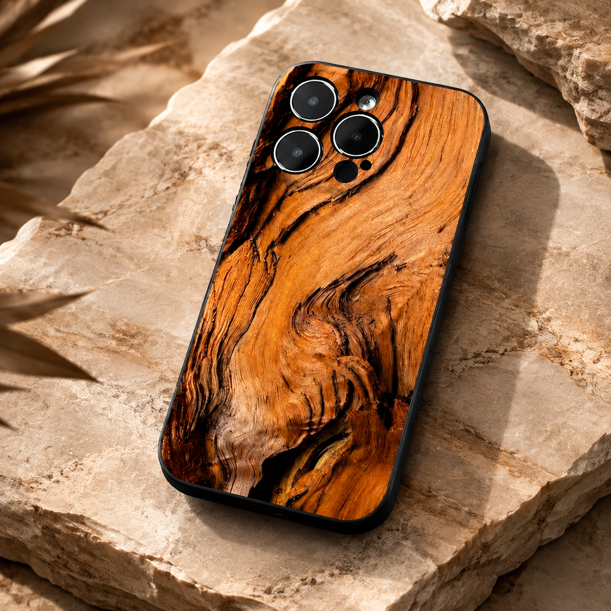 Premium iPhone Case MagSafe Compatible Natural Wood Cover Shockproof TPU Bumper Ultra Thin Protection Camera Lens Guard Slim Lightweight Design