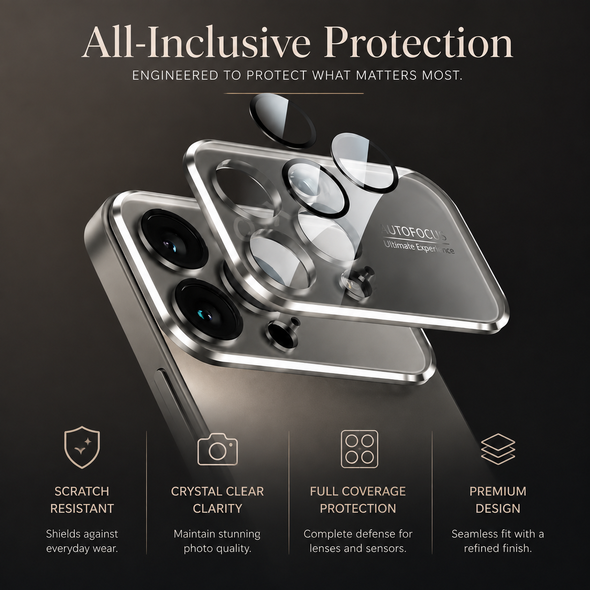 Premium iPhone Case MagSafe Compatible Tempered Glass Cover Shockproof Protective Design Camera Lens Protection Slim Magnetic Anti Scratch Hard Back