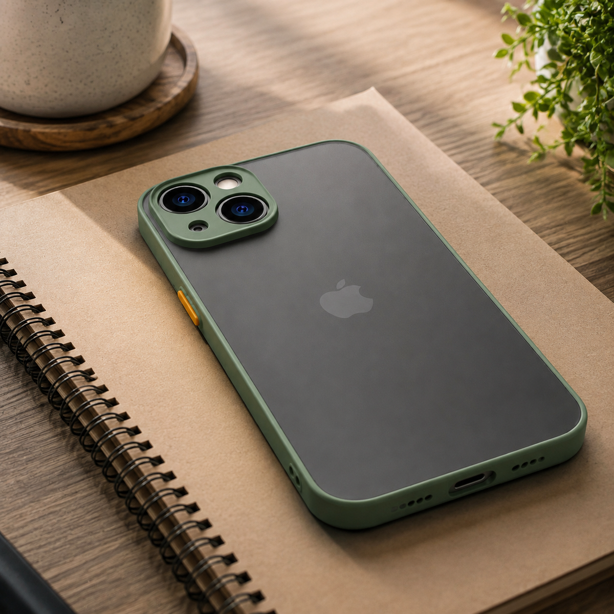 Premium iPhone Case MagSafe Compatible Translucent Armor Shockproof Matte Protective Cover Anti Fingerprint Slim Full Coverage Anti Scratch Design
