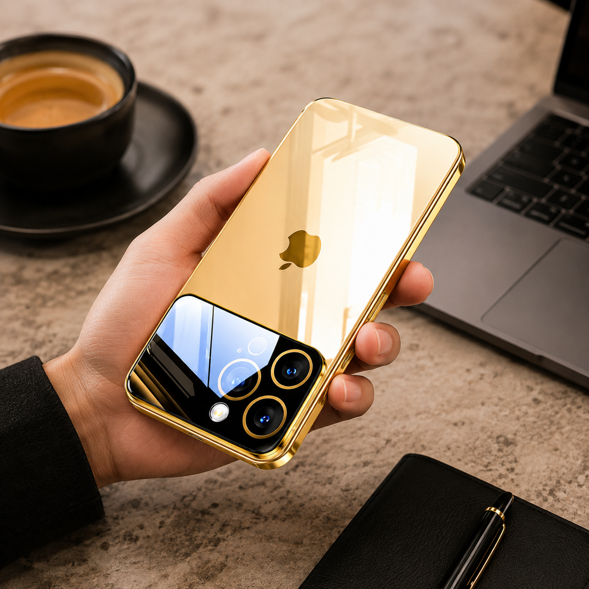 Premium iPhone Case MagSafe Compatible Transparent Acrylic Cover Tempered Camera Protection Shockproof Anti Scratch Slim Magnetic Clear Hard Back Design