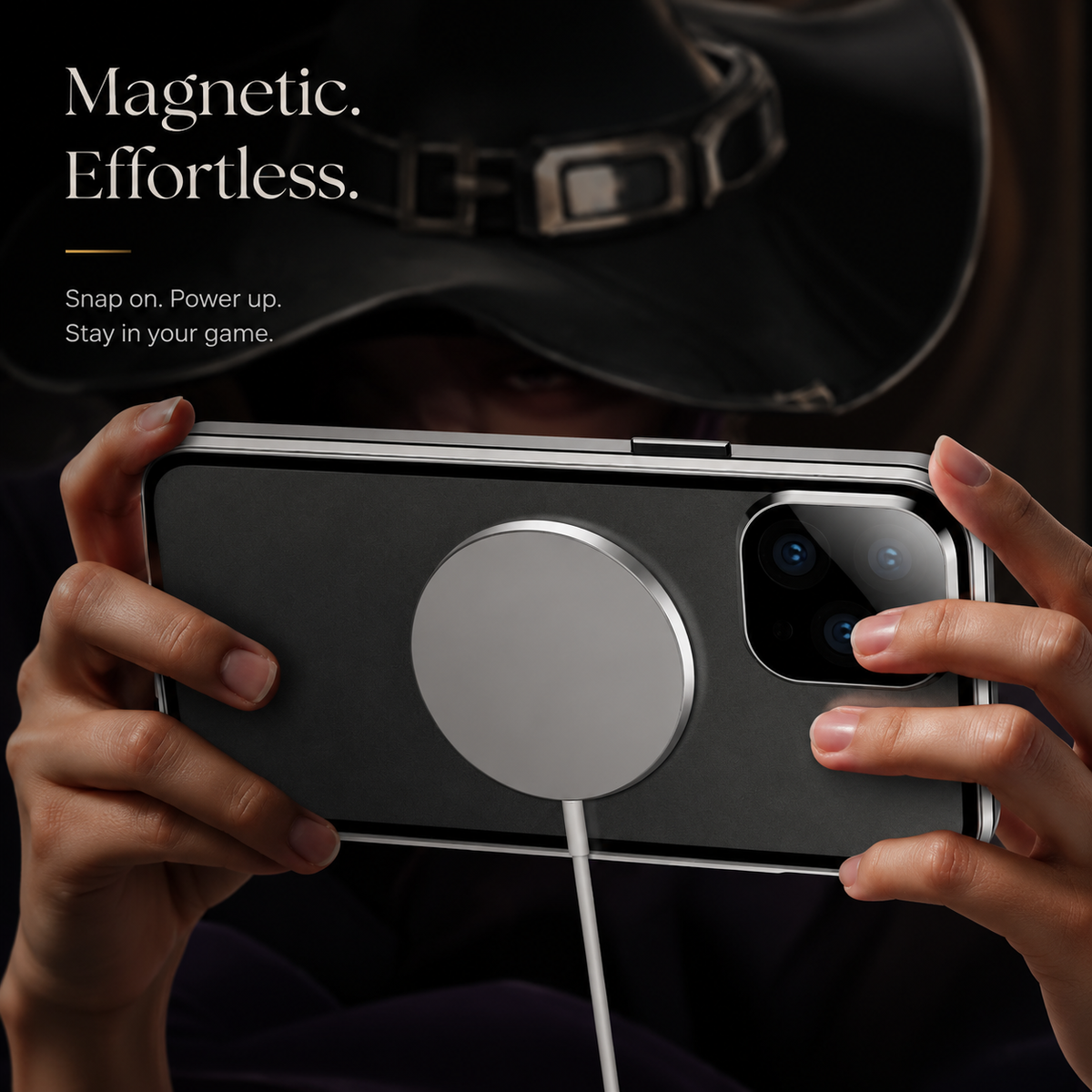 Premium iPhone Case MagSafe Compatible Transparent Tempered Glass Aluminum Frame Shockproof Protective Cover Full Body Camera Lens Protection Slim