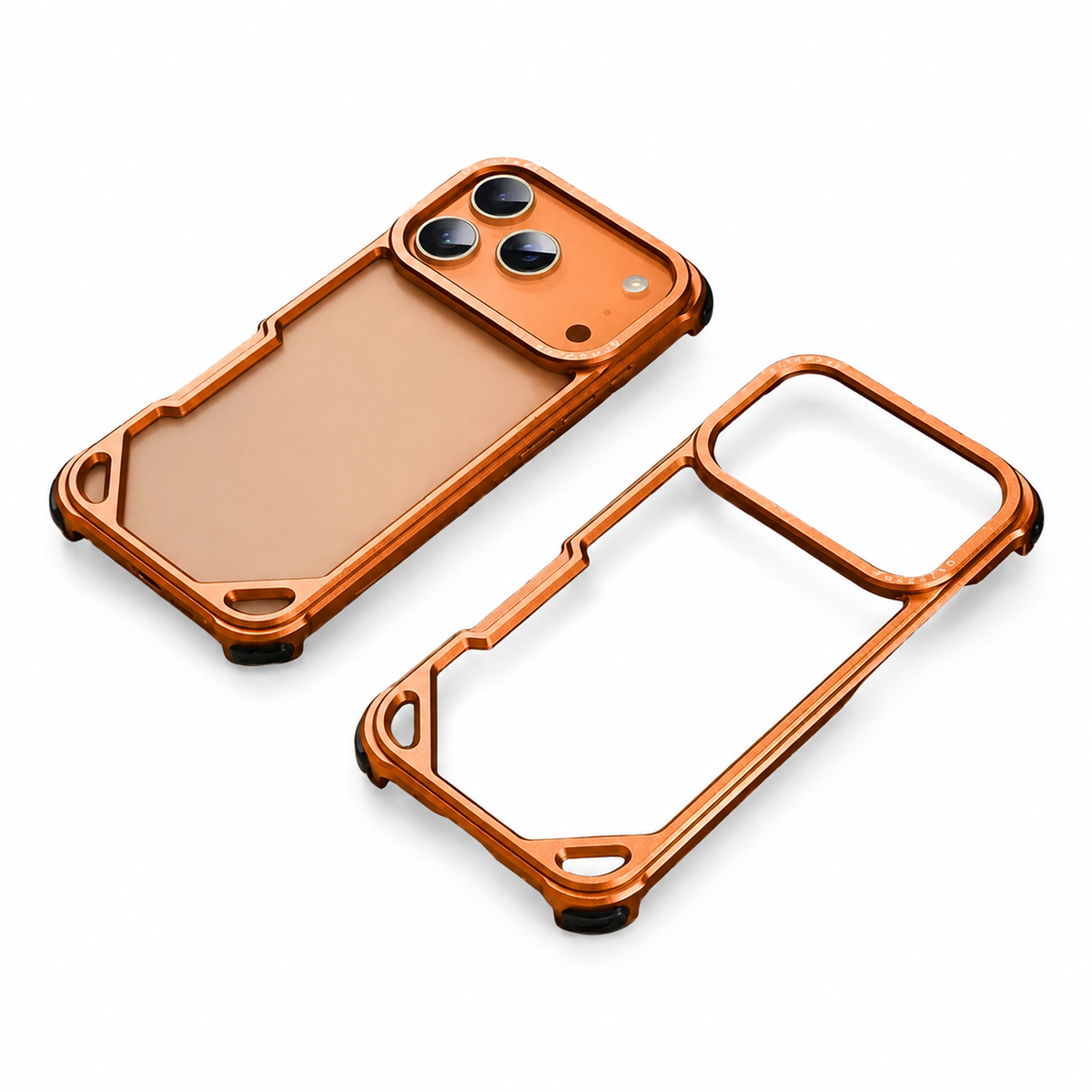 Premium iPhone Case MagSafe Compatible Ultra Thin Metal Bumper Cover Shockproof Protection Camera Lens Guard Slim Magnetic Lightweight Anti Scratch Design
