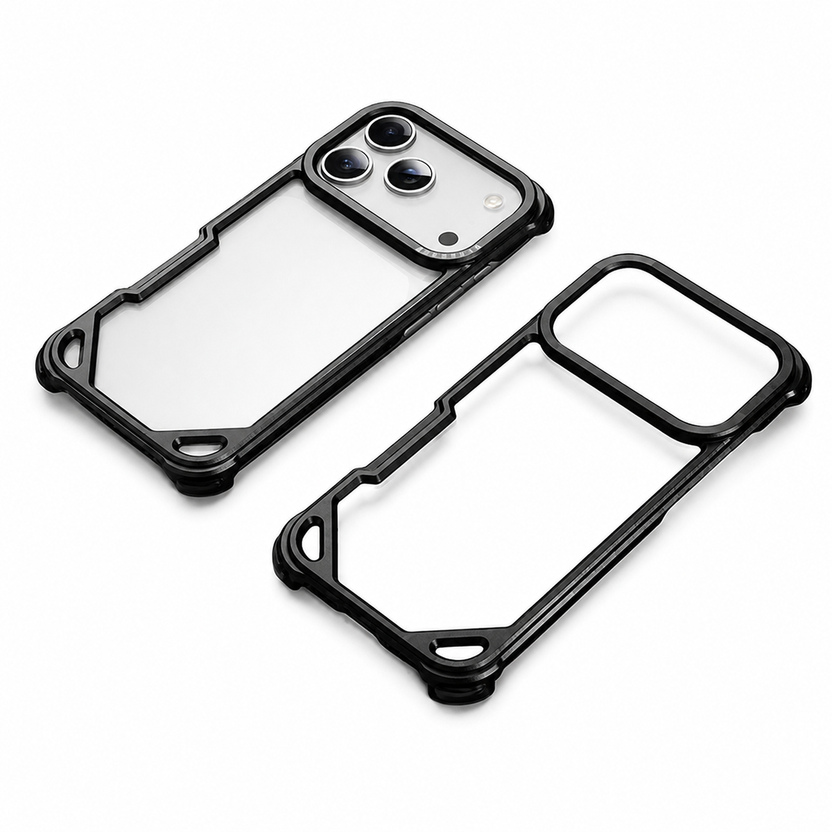 Premium iPhone Case MagSafe Compatible Ultra Thin Metal Bumper Cover Shockproof Protection Camera Lens Guard Slim Magnetic Lightweight Anti Scratch Design