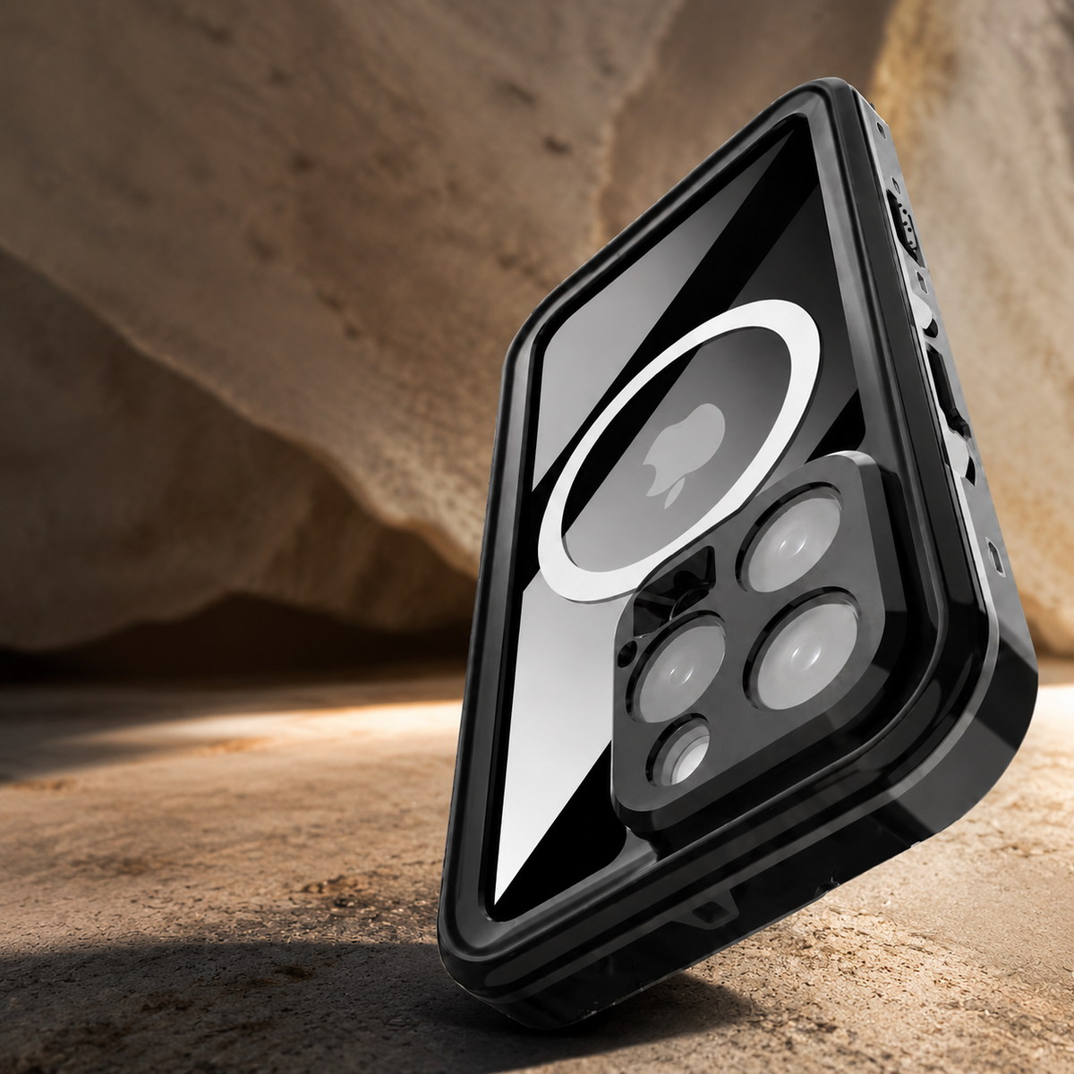 Premium iPhone Case MagSafe Compatible Waterproof IP68 Cover 360° Full Body Shockproof Protection Dustproof Camera Lens Guard Slim Rugged Outdoor Design