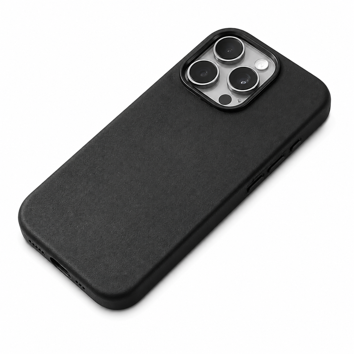 Premium iPhone Case MagSafe Genuine Cowhide Leather Magnetic Protective Cover Anti Fingerprint Non Slip Retro Full Coverage Shock Resistant Slim Luxury