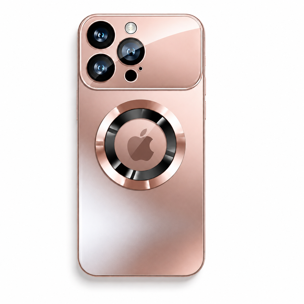 Premium iPhone Case MagSafe Glass Camera Lens Protector Magnetic Wireless Charging Shockproof PC TPU Slim Reinforced Protective Bumper Cover Case