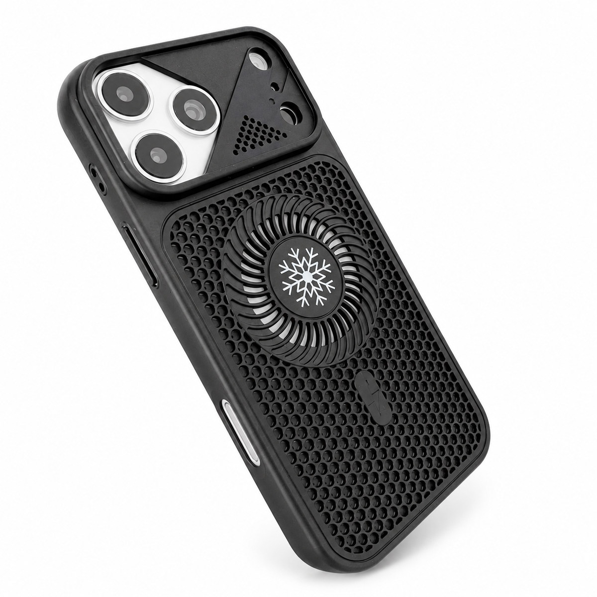 Premium iPhone Case MagSafe Heat Dissipation Magnetic Cooling Shockproof Protective Cover Breathable Anti Drop Washable Slim Ventilated Bumper Case