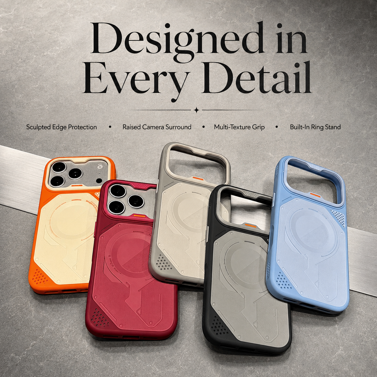 Premium iPhone Case MagSafe Hybrid Bumper Armor Magnetic Matte Shockproof PC TPU Rugged Anti Fingerprint Slim Protective Back Cover Case Design