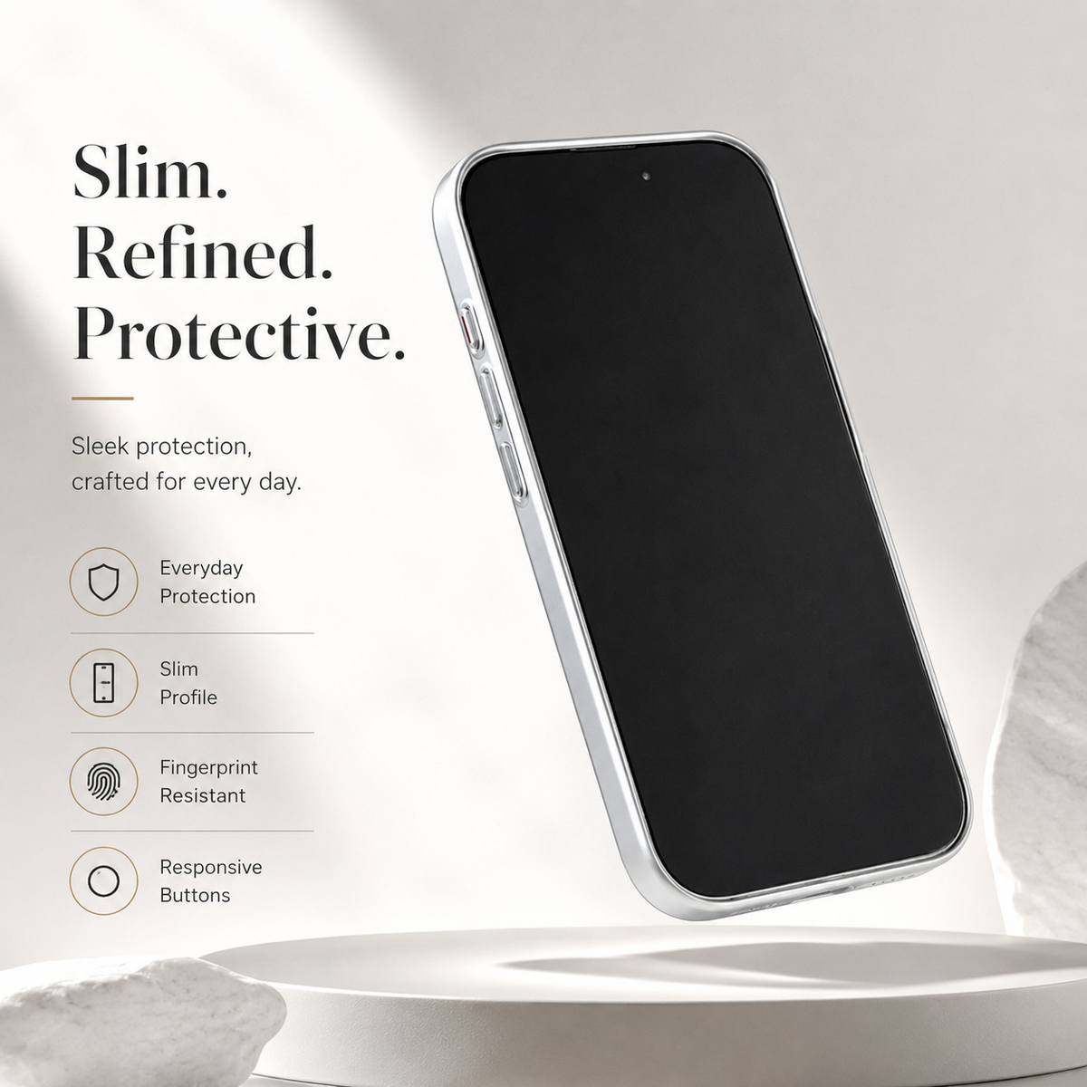 Premium iPhone Case MagSafe Luggage Stripe Plating Magnetic Shockproof Hard PC Protective Cover Matte Anti Fingerprint Slim Wireless Charging Case Design
