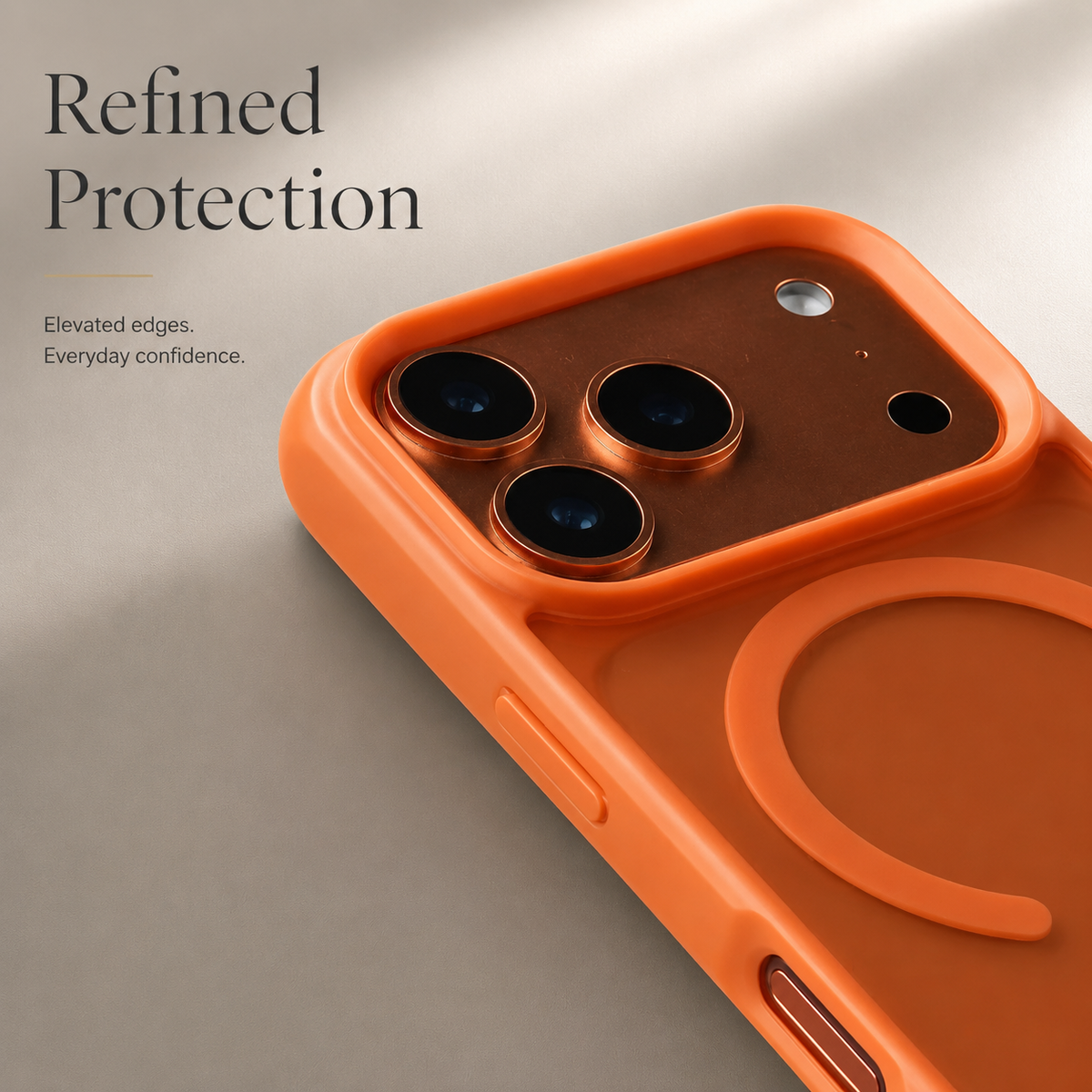 Premium iPhone Case MagSafe Magnetic Foldable Kickstand Shockproof Protective Cover Matte PC Anti Fingerprint Anti Scratch Non Slip Slim Lightweight
