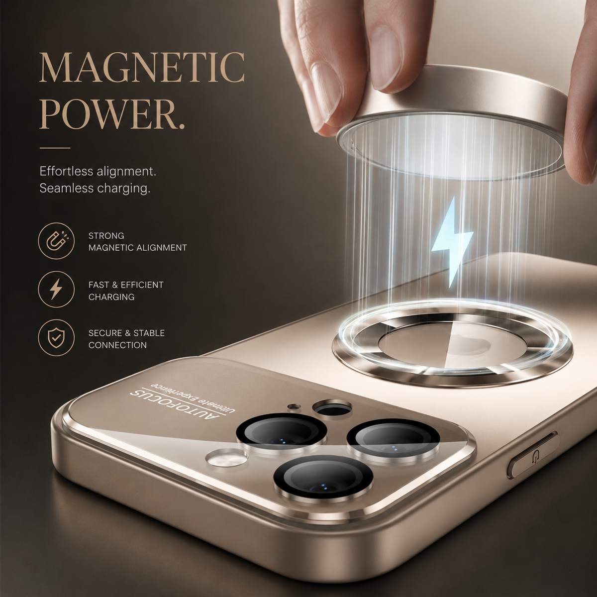Premium iPhone Case MagSafe Matte Magnetic Camera Lens Protection Shockproof Anti Scratch Non Slip Tough Full Coverage Protective Cover Case Design