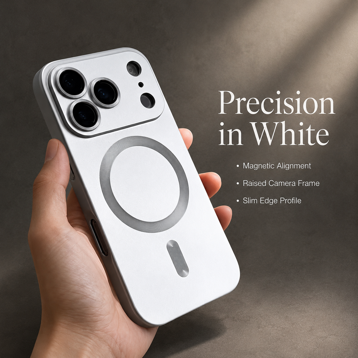 Premium iPhone Case MagSafe Matte Metallic Soft TPU Magnetic Lens Protection Shockproof PC TPU Slim Anti Scratch Protective Bumper Phone Cover Case Design