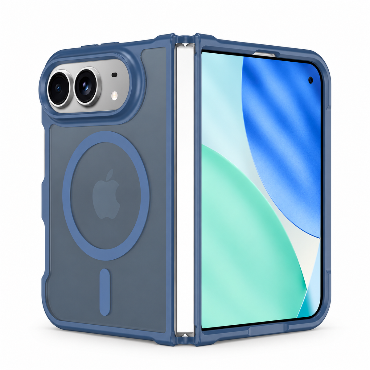 Premium iPhone Case MagSafe Matte Translucent Skin Feel Ultra Thin Magnetic Wireless Charging Hard PC Foldable Slim Protective Cover Case Design