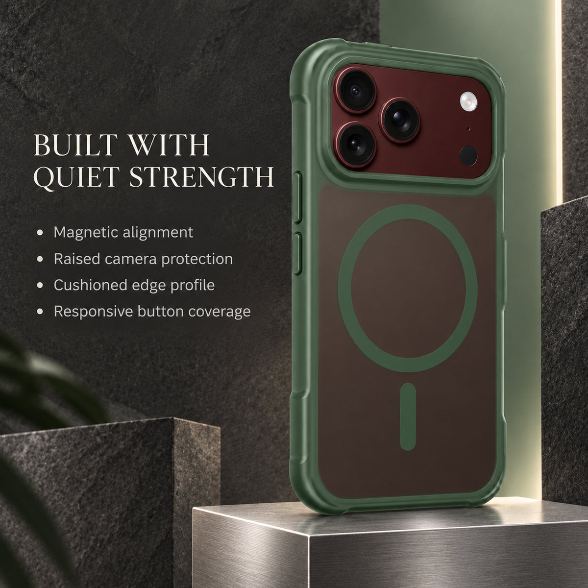Premium iPhone Case MagSafe Matte Translucent Skin Feel Ultra Thin Magnetic Wireless Charging Hard PC Foldable Slim Protective Cover Case Design