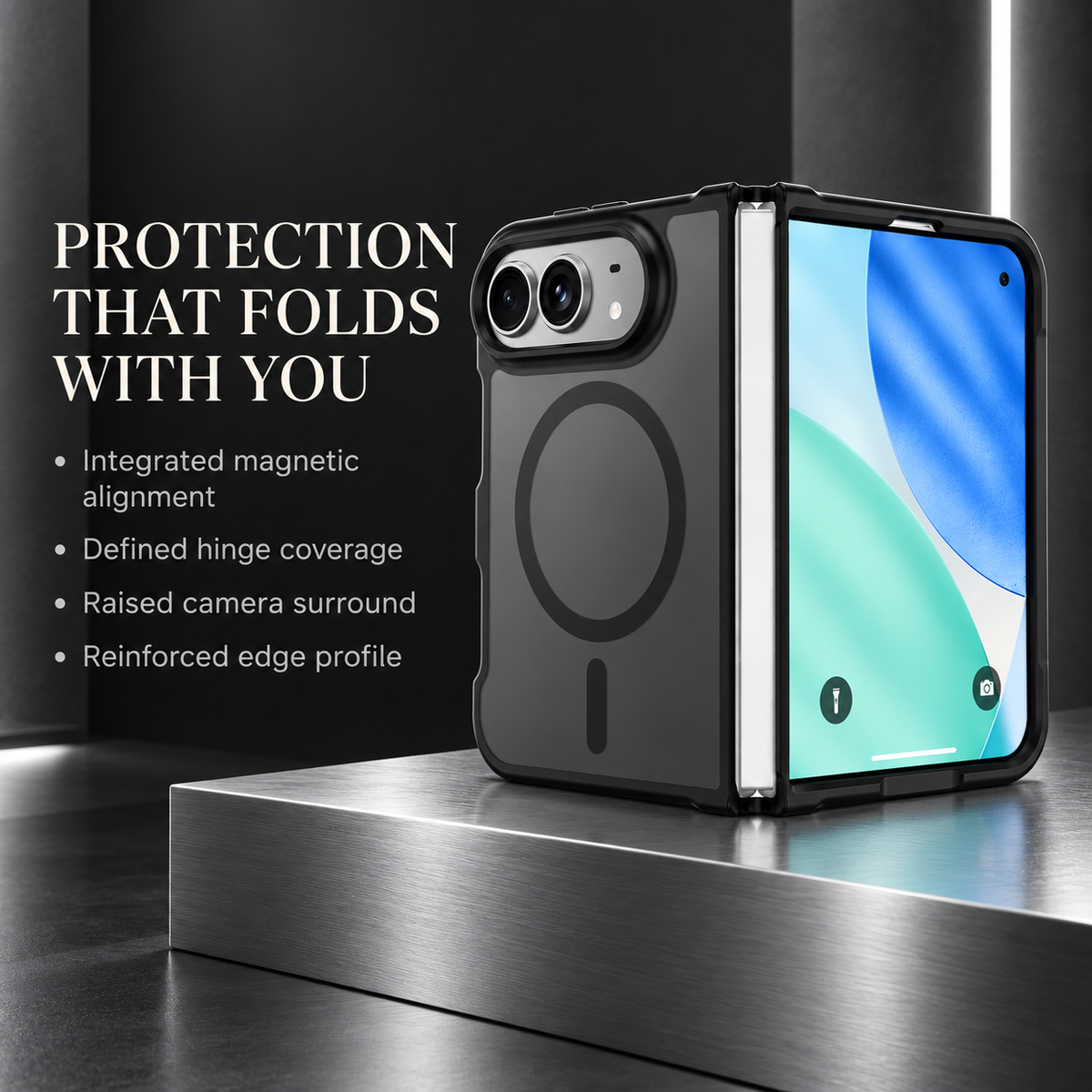 Premium iPhone Case MagSafe Matte Translucent Skin Feel Ultra Thin Magnetic Wireless Charging Hard PC Foldable Slim Protective Cover Case Design