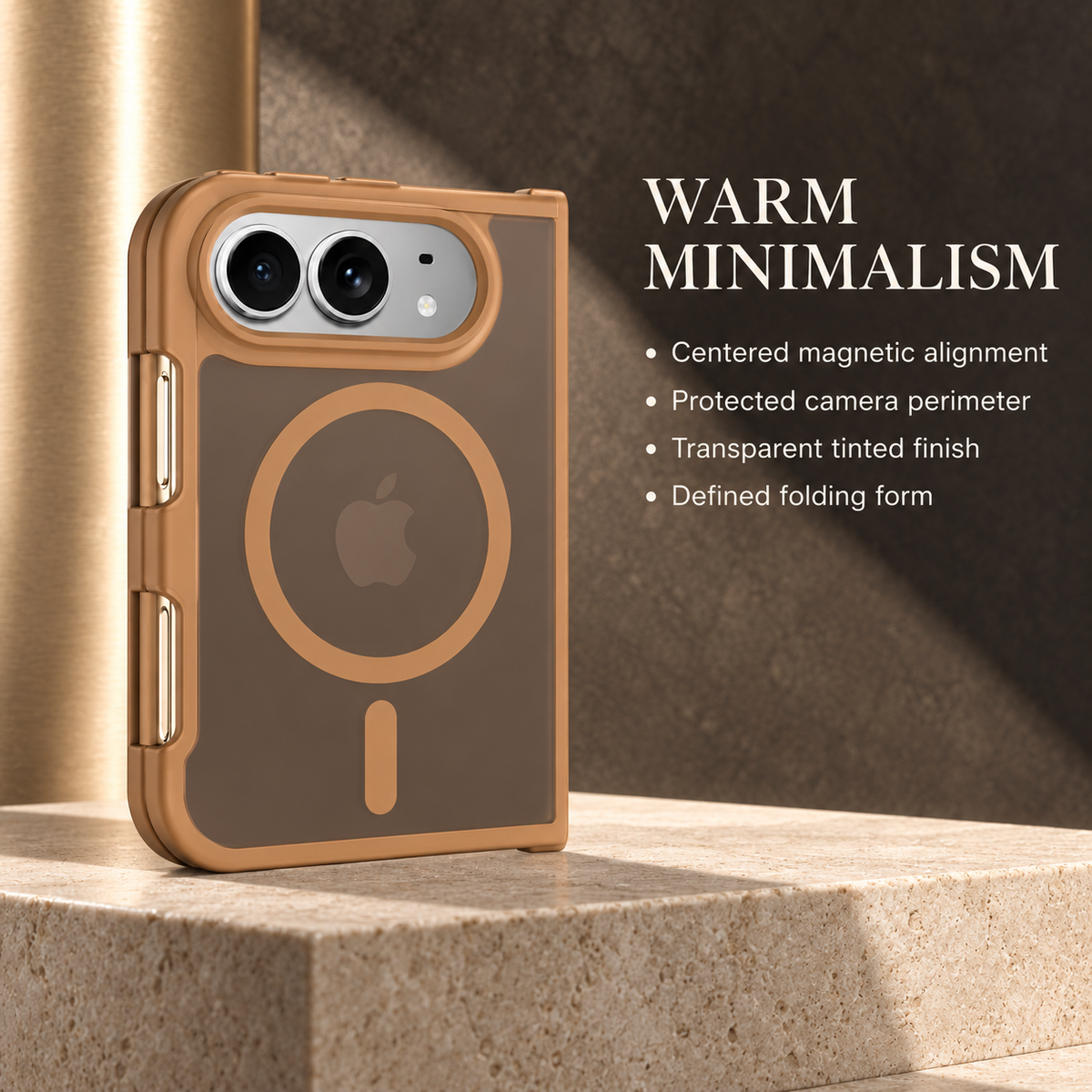Premium iPhone Case MagSafe Matte Translucent Skin Feel Ultra Thin Magnetic Wireless Charging Hard PC Foldable Slim Protective Cover Case Design