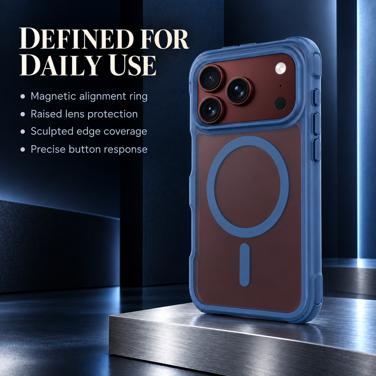 Premium iPhone Case MagSafe Matte Translucent Skin Feel Ultra Thin Magnetic Wireless Charging Hard PC Foldable Slim Protective Cover Case Design