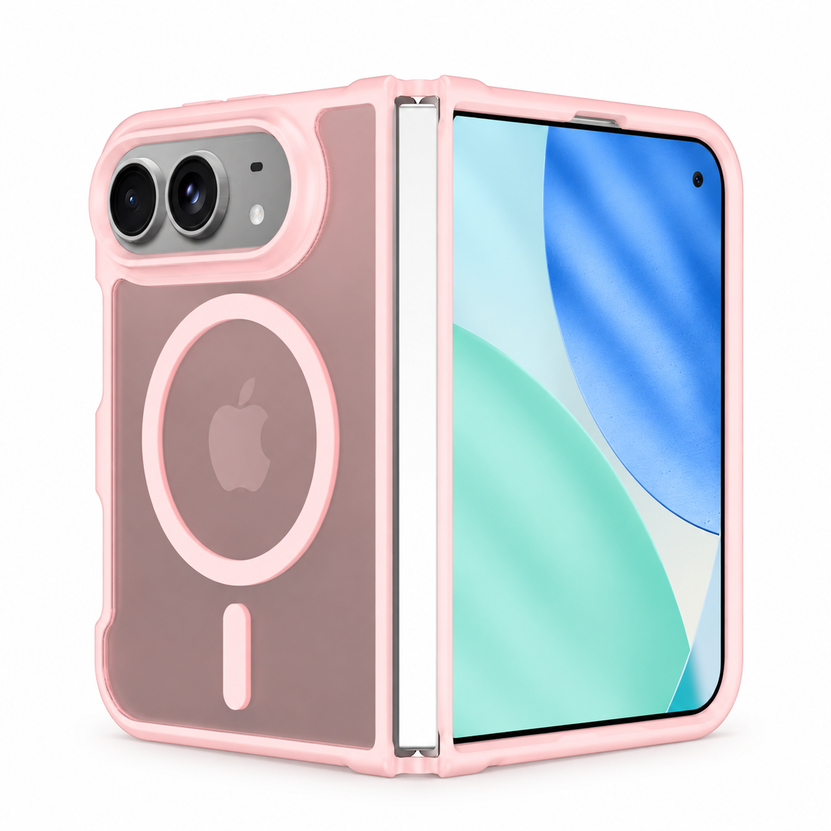 Premium iPhone Case MagSafe Matte Translucent Skin Feel Ultra Thin Magnetic Wireless Charging Hard PC Foldable Slim Protective Cover Case Design