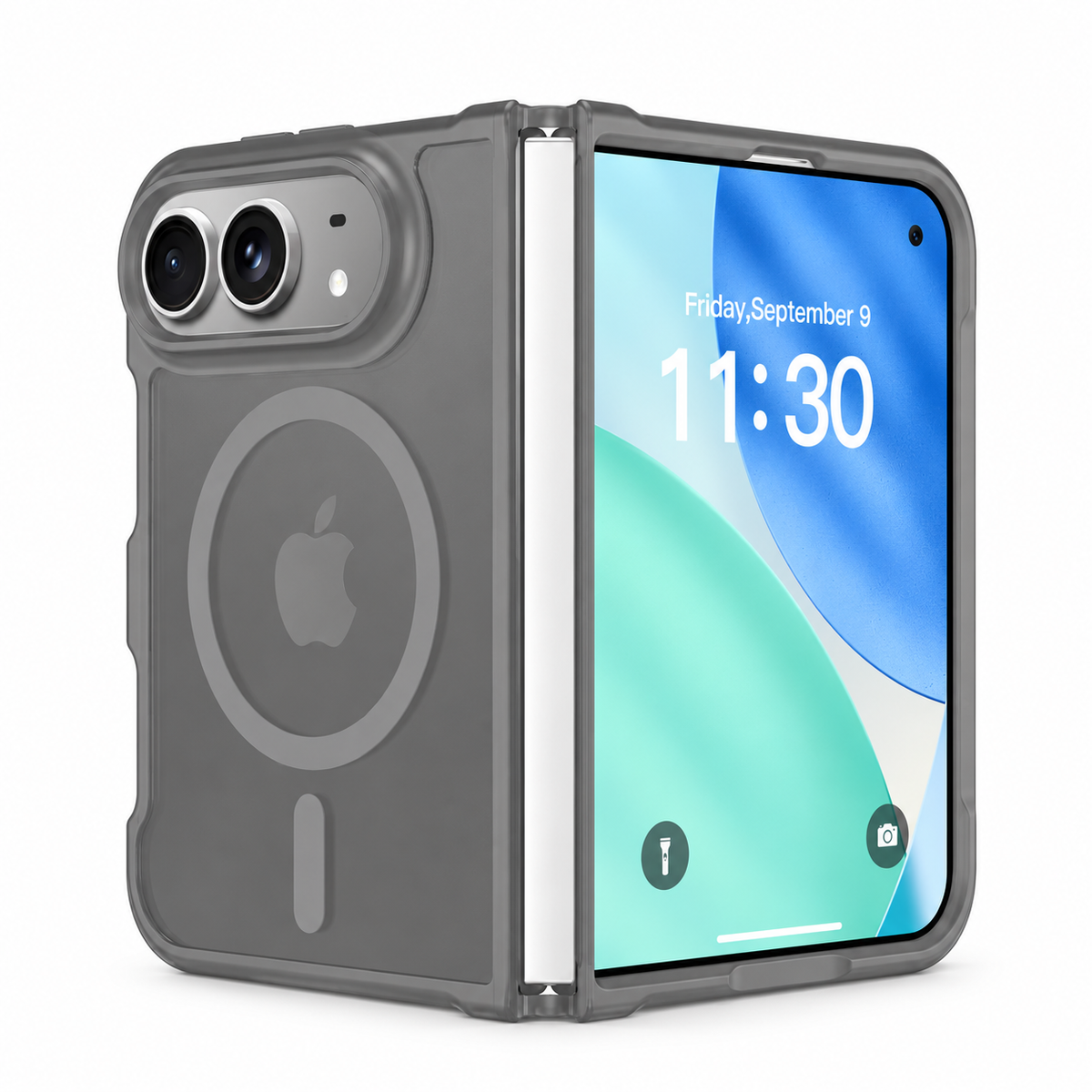 Premium iPhone Case MagSafe Matte Translucent Skin Feel Ultra Thin Magnetic Wireless Charging Hard PC Foldable Slim Protective Cover Case Design