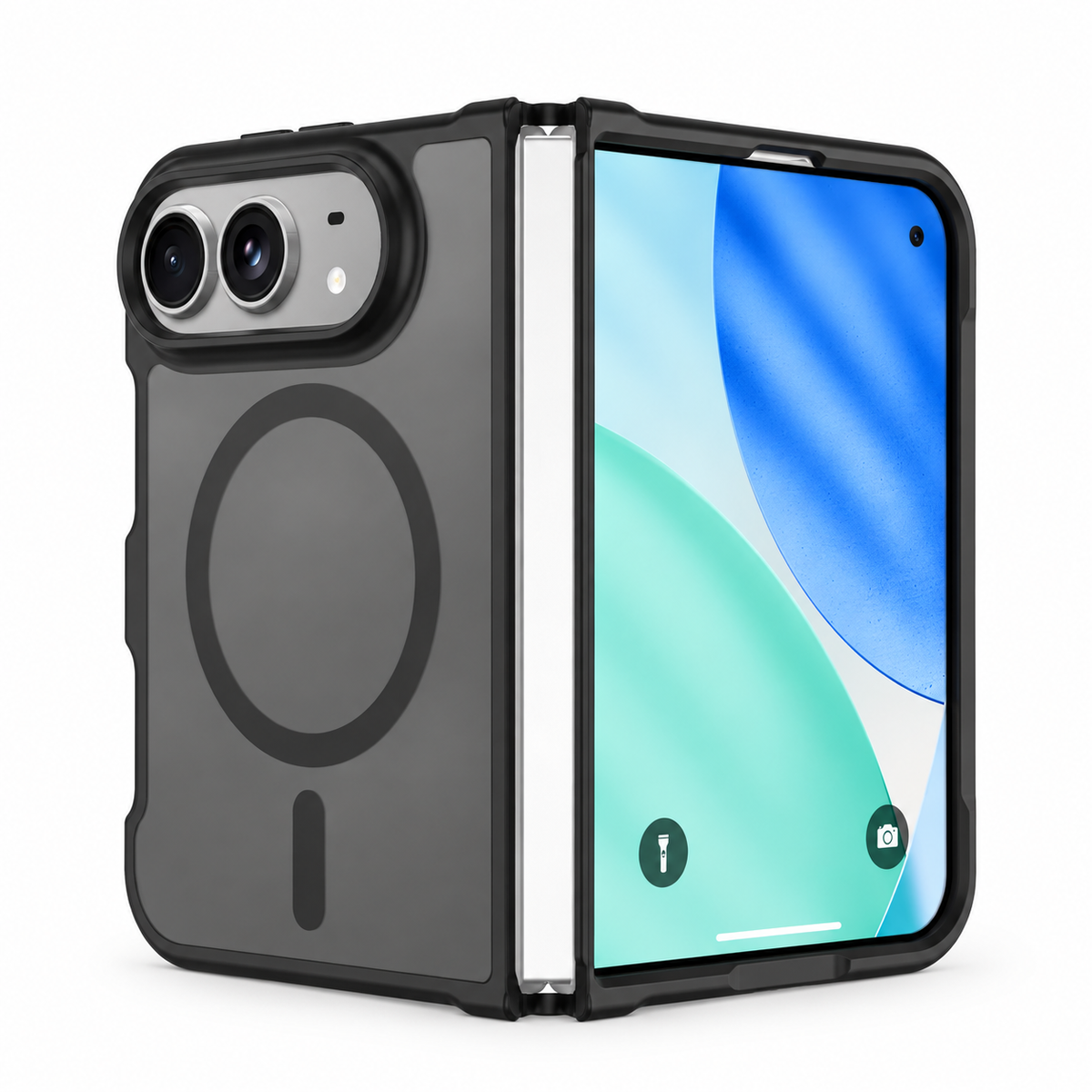 Premium iPhone Case MagSafe Matte Translucent Skin Feel Ultra Thin Magnetic Wireless Charging Hard PC Foldable Slim Protective Cover Case Design