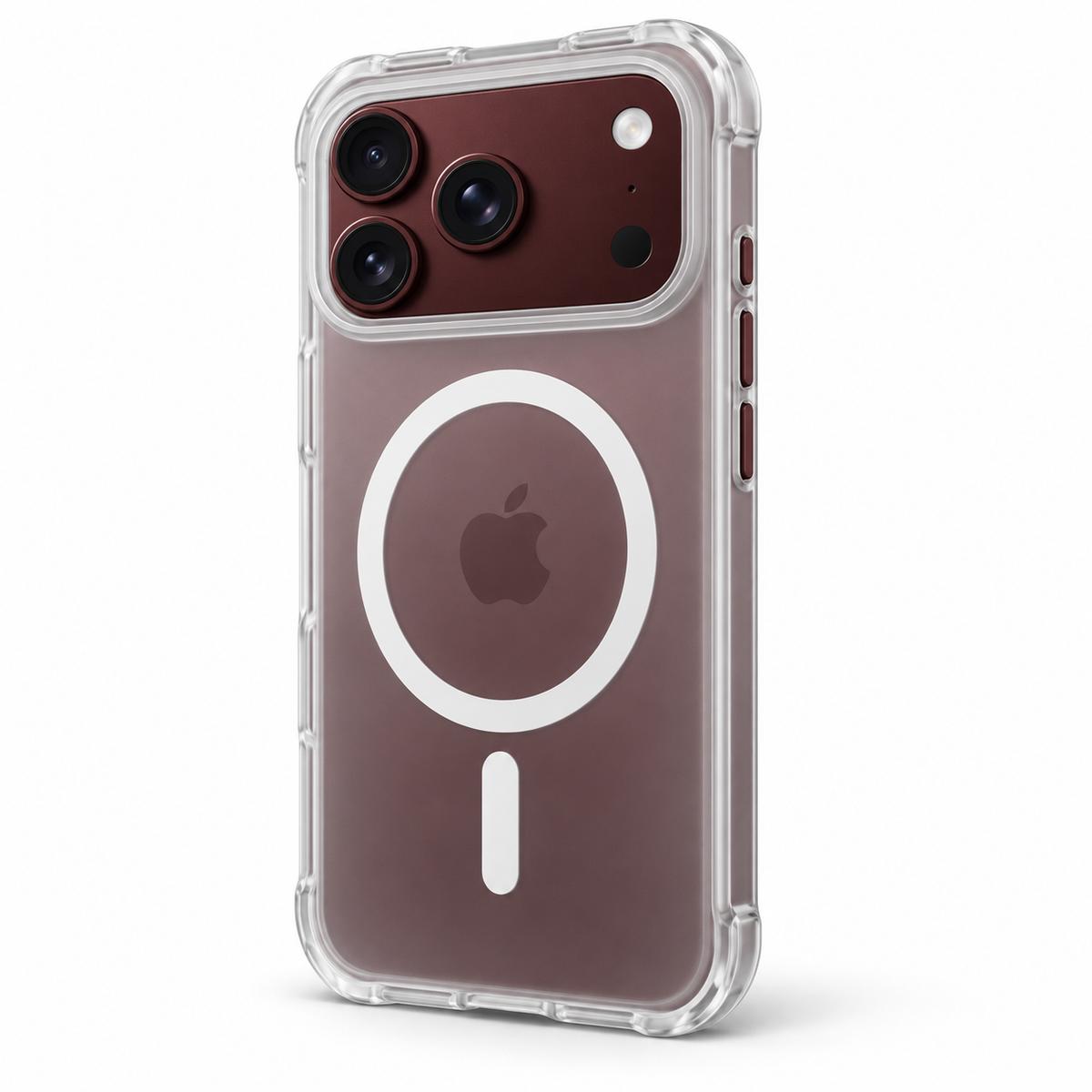 Premium iPhone Case MagSafe Matte Translucent Skin Feel Ultra Thin Magnetic Wireless Charging Hard PC Foldable Slim Shockproof Protective Cover Case