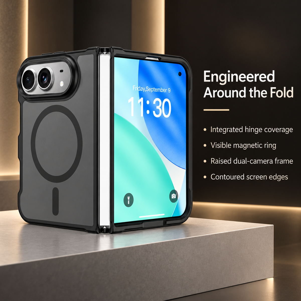 Premium iPhone Case MagSafe Matte Translucent Skin Feel Ultra Thin Magnetic Wireless Charging Hard PC Foldable Slim Shockproof Protective Cover Case