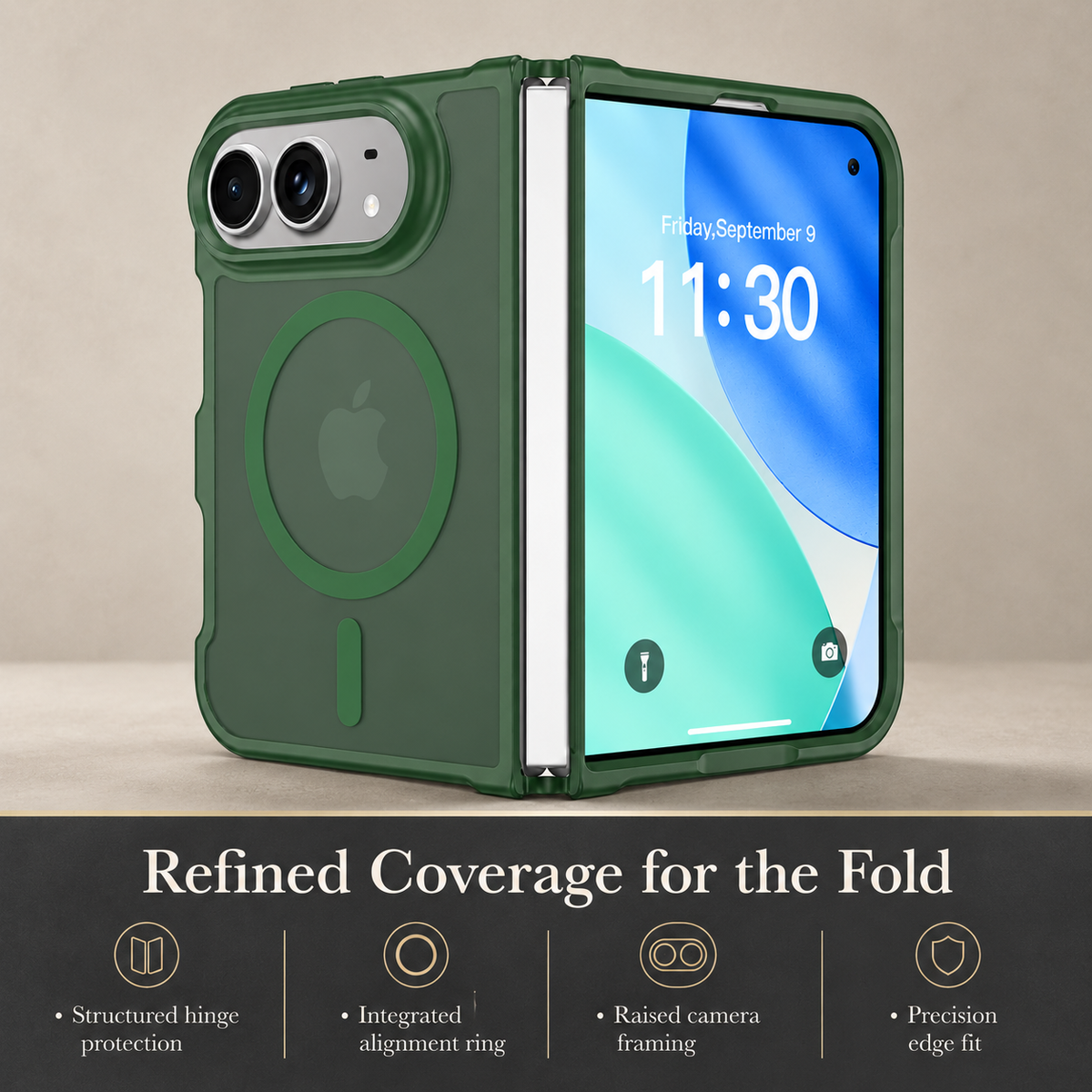Premium iPhone Case MagSafe Matte Translucent Skin Feel Ultra Thin Magnetic Wireless Charging Hard PC Foldable Slim Shockproof Protective Cover Case