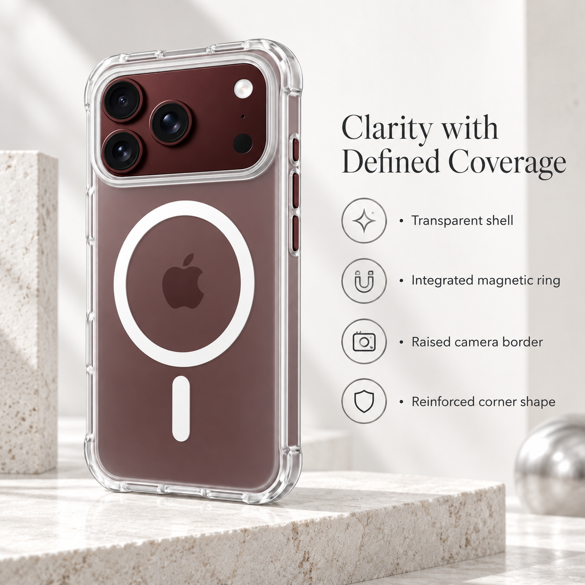 Premium iPhone Case MagSafe Matte Translucent Skin Feel Ultra Thin Magnetic Wireless Charging Hard PC Foldable Slim Shockproof Protective Cover Case