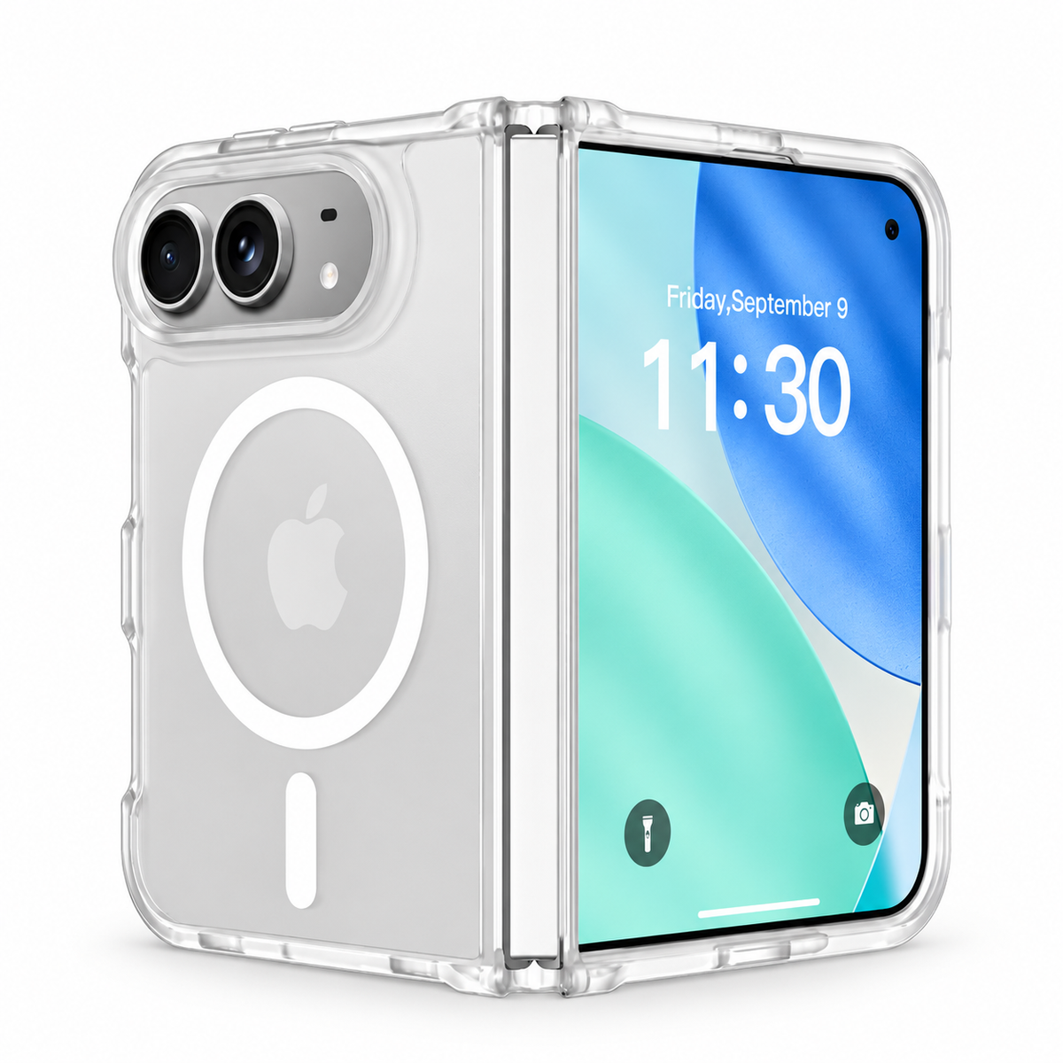 Premium iPhone Case MagSafe Matte Translucent Skin Feel Ultra Thin Magnetic Wireless Charging Hard PC Foldable Slim Shockproof Protective Cover Case