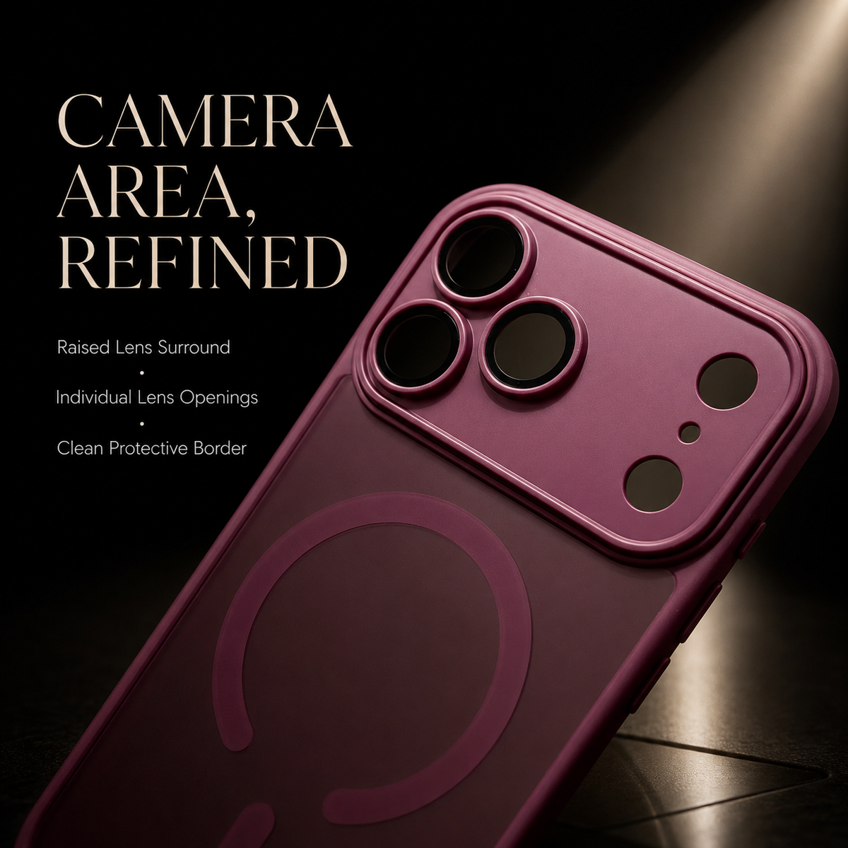 Premium iPhone Case MagSafe Matte Transparent Acrylic Magnetic Slim Shockproof Anti Fingerprint Clear Protective Back Bumper Phone Cover Case Design