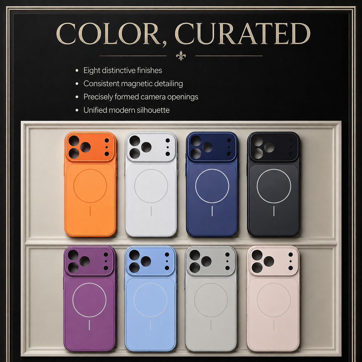 Premium iPhone Case MagSafe Nano Matte Glass Magnetic Wireless Charging Shockproof Armor Slim Anti Scratch Protective Bumper Cover Case Design