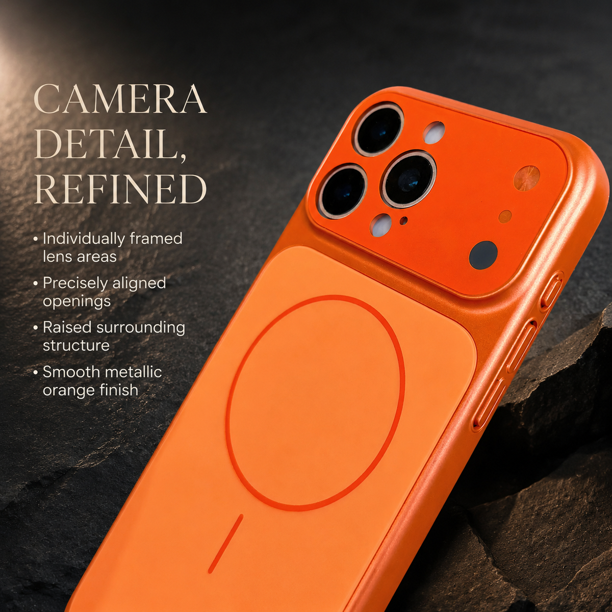 Premium iPhone Case MagSafe Nano Matte Glass Magnetic Wireless Charging Shockproof Armor Slim Anti Scratch Protective Bumper Cover Case Design