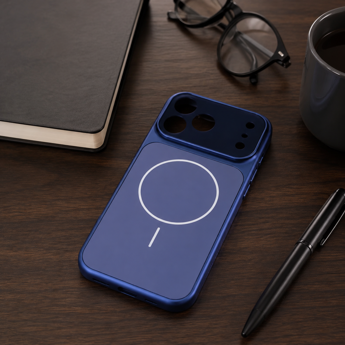 Premium iPhone Case MagSafe Nano Matte Glass Magnetic Wireless Charging Shockproof Armor Slim Anti Scratch Protective Bumper Cover Case Design