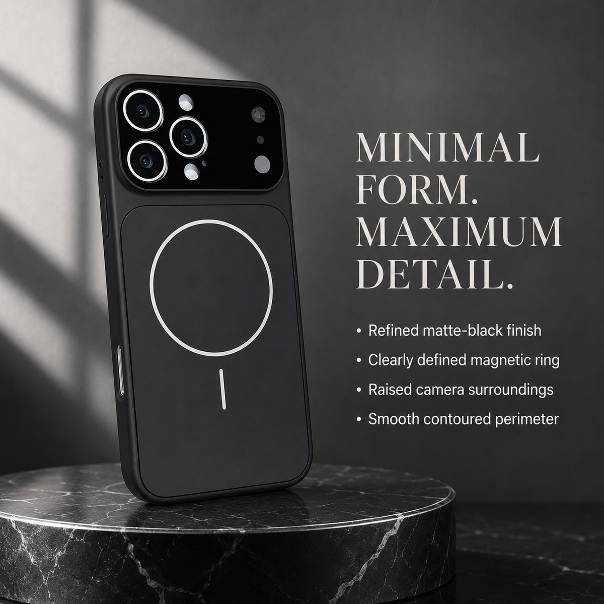 Premium iPhone Case MagSafe Nano Matte Glass Magnetic Wireless Charging Shockproof Armor Slim Anti Scratch Protective Bumper Cover Case Design