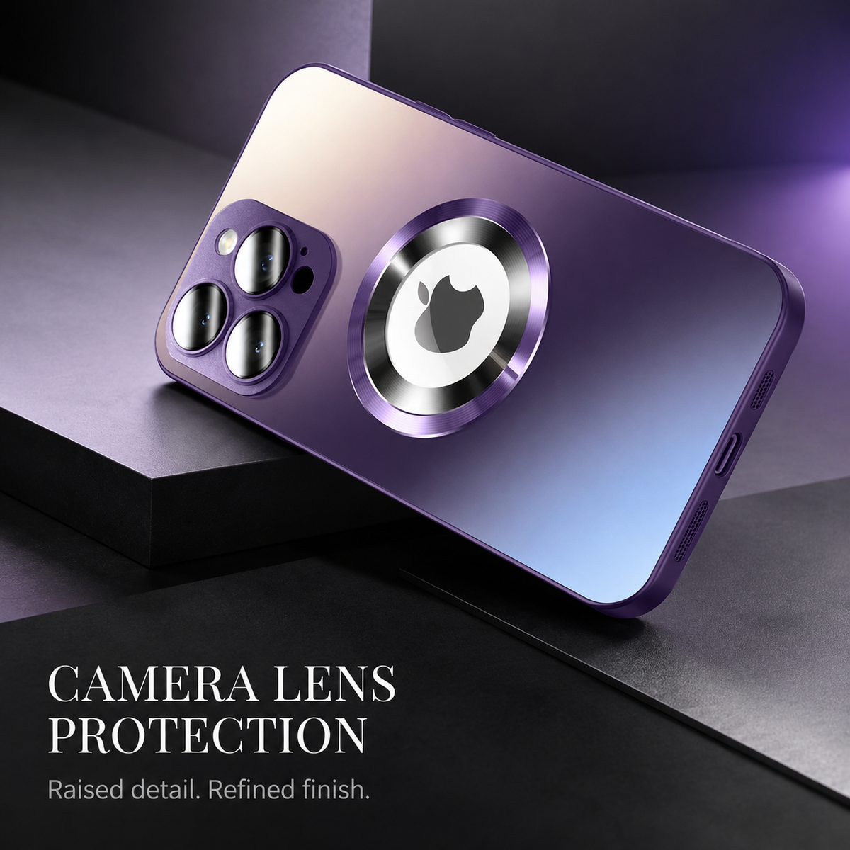 Premium iPhone Case MagSafe Tempered Glass Matte Magnetic Shockproof Protective Cover Camera Protection Anti Fingerprint Slim Non Slip Luminous Finish