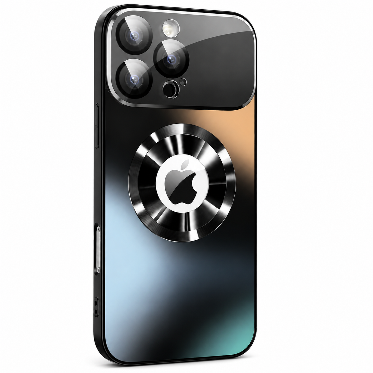 Premium iPhone Case MagSafe Titanium Metallic Matte Magnetic PC TPU Glass Camera Lens Protection Shockproof Slim Luxury Protective Cover Case Design