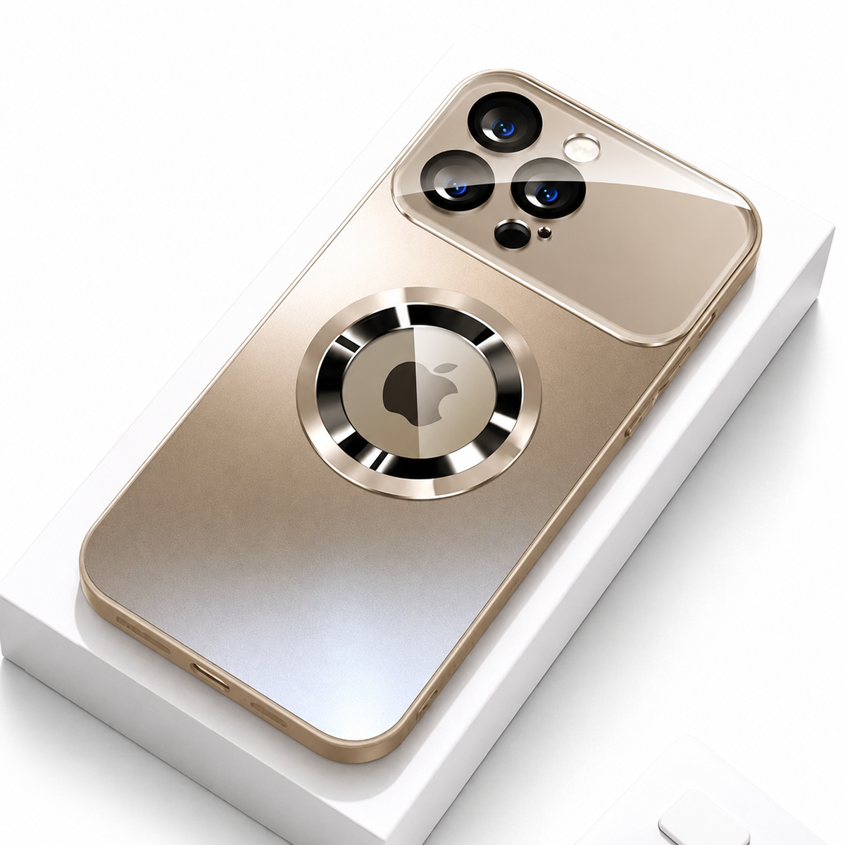 Premium iPhone Case MagSafe Titanium Metallic Matte Magnetic Wireless Charging Slim Shockproof Anti Scratch Lightweight Protective Bumper Cover Case