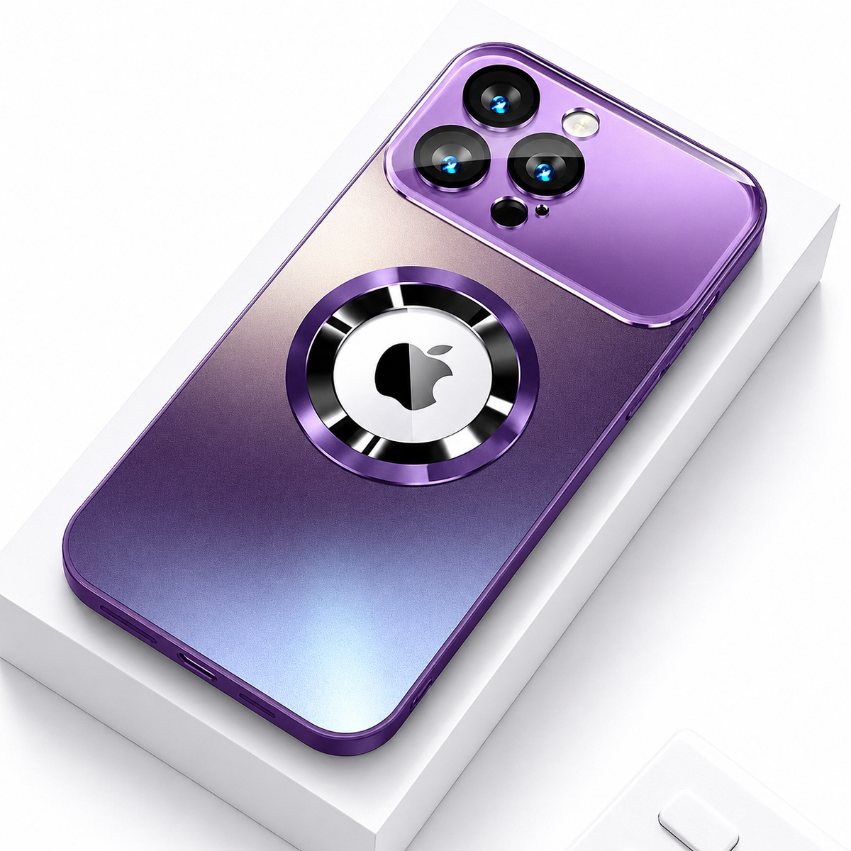 Premium iPhone Case MagSafe Titanium Metallic Matte Magnetic Wireless Charging Slim Shockproof Anti Scratch Lightweight Protective Bumper Cover Case