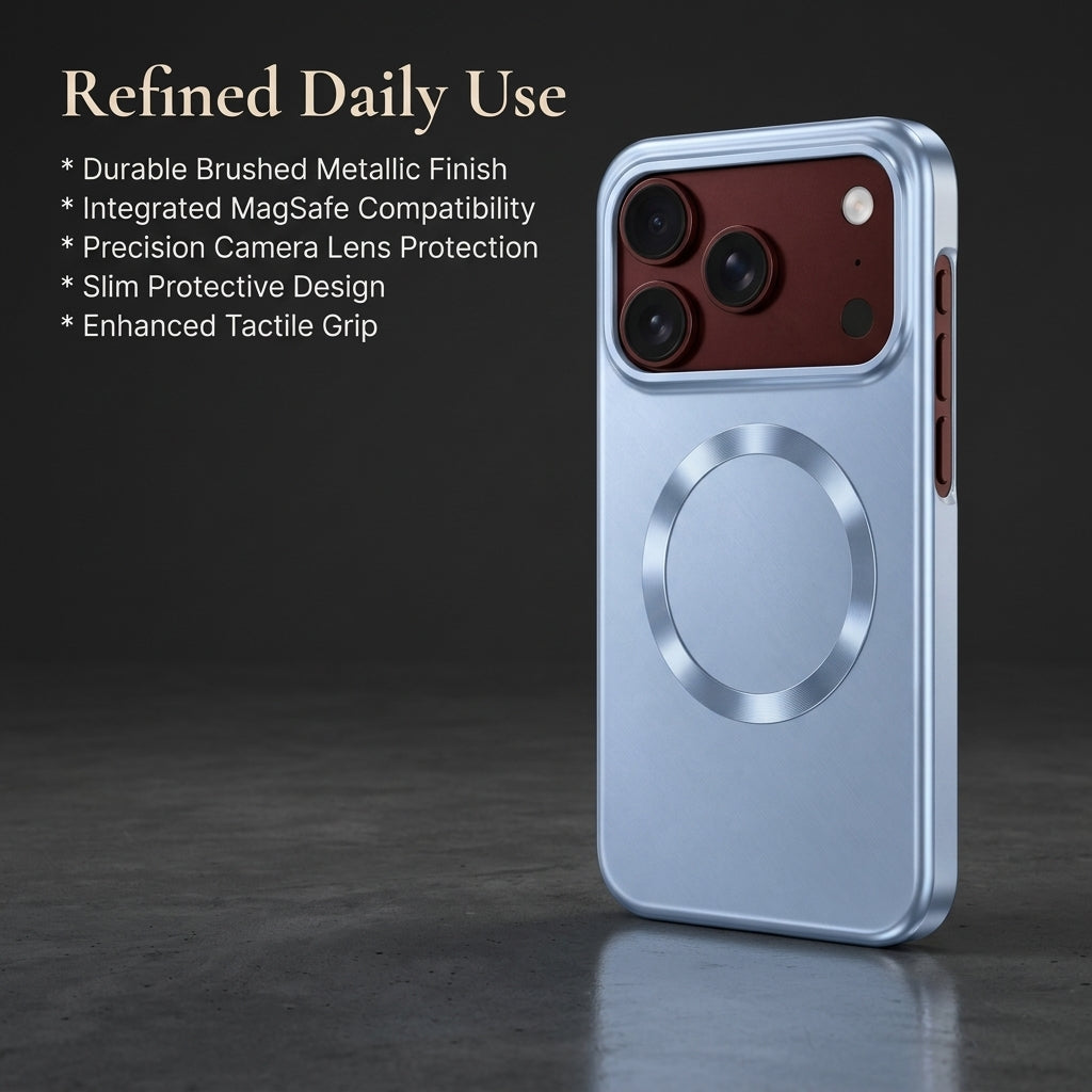 Premium iPhone Case MagSafe Touch Pen Plating Hinge Protection Tempered Glass Screen Magnetic PC TPU Shockproof Foldable Protective Cover Case