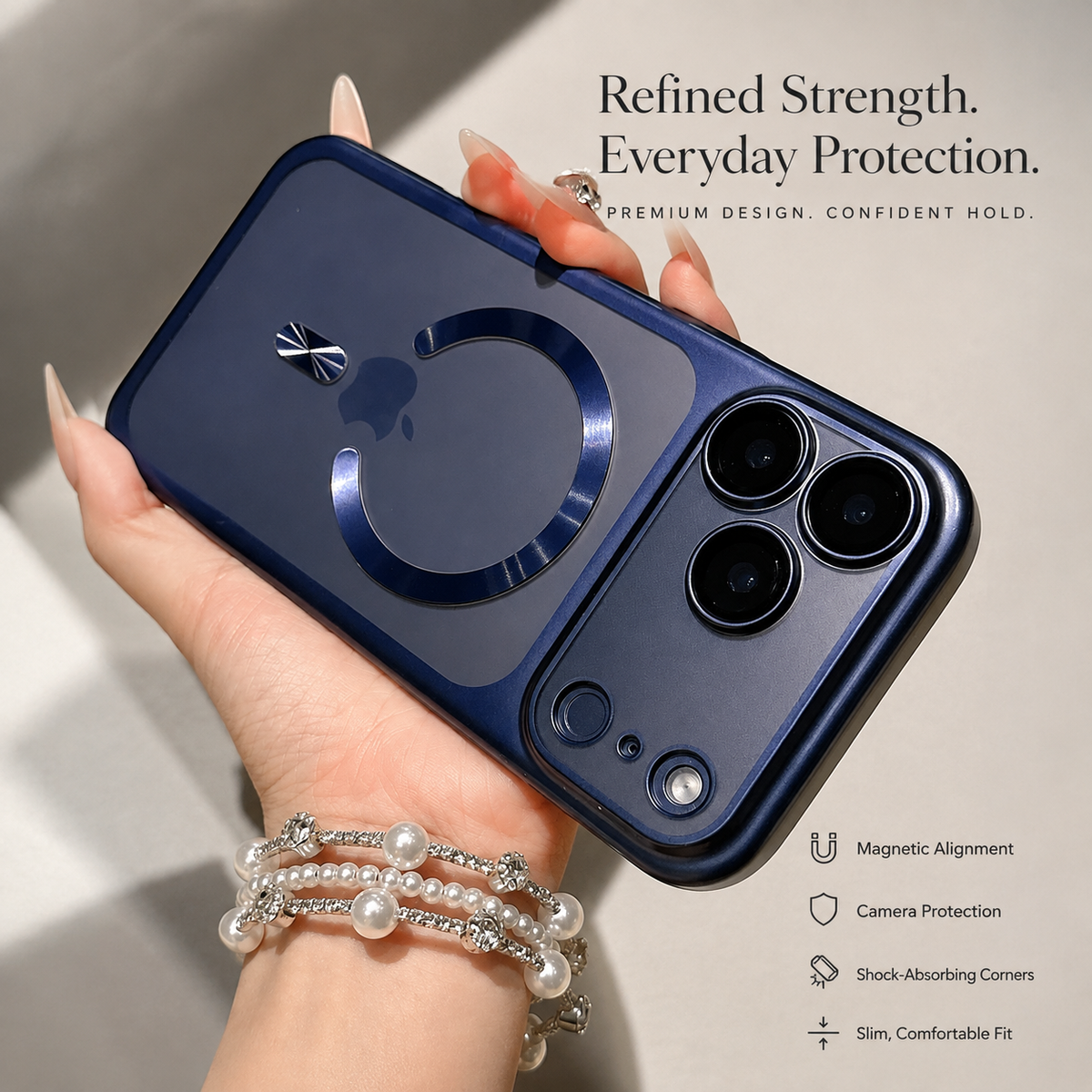 Premium iPhone Case MagSafe Translucent Matte Magnetic Hard PC Protective Cover Wireless Charging Anti Scratch Slim Lightweight Frosted Full Coverage Case