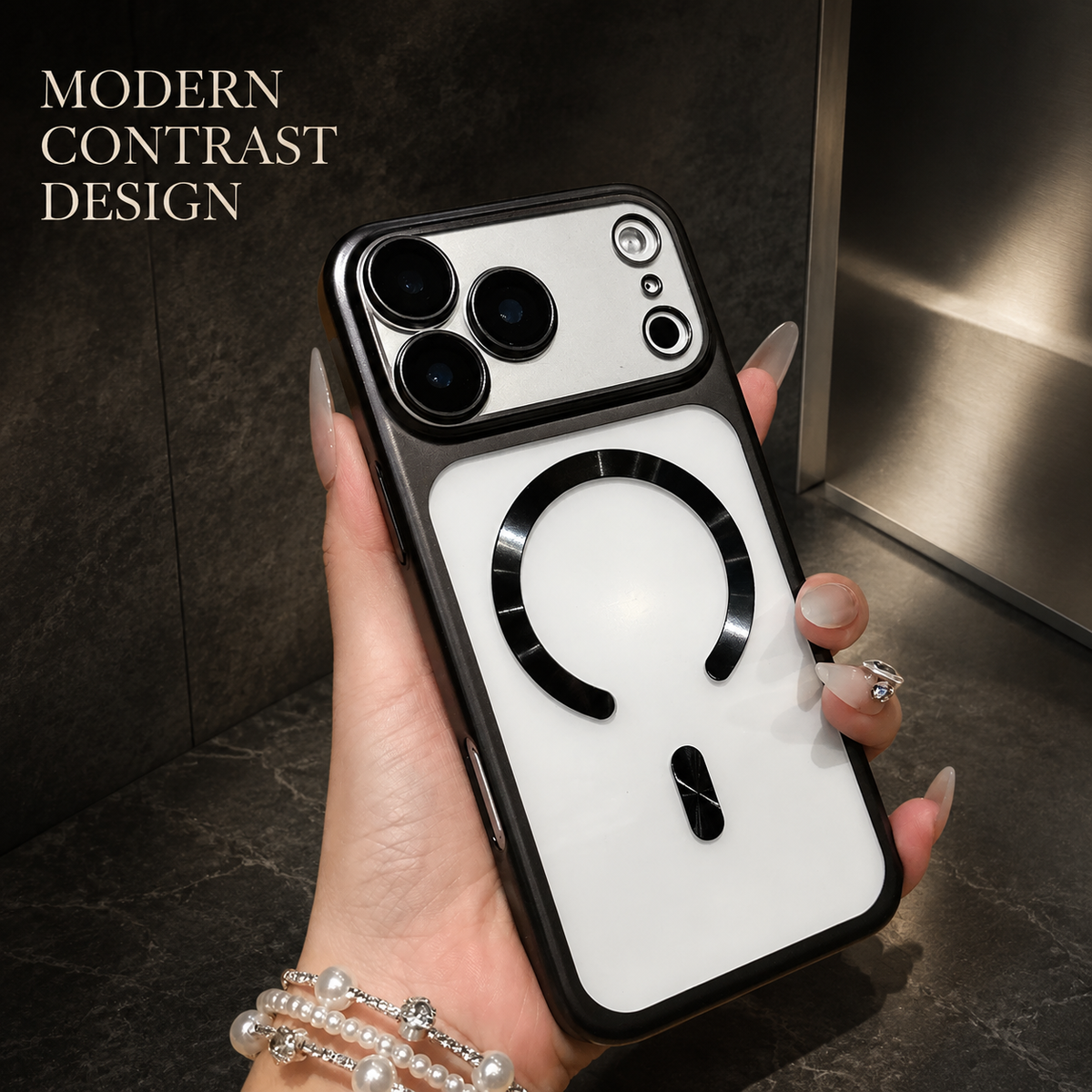 Premium iPhone Case MagSafe Translucent Matte Magnetic Wireless Charging Hard PC Protective Cover Anti Scratch Slim Lightweight Full Coverage Case Design