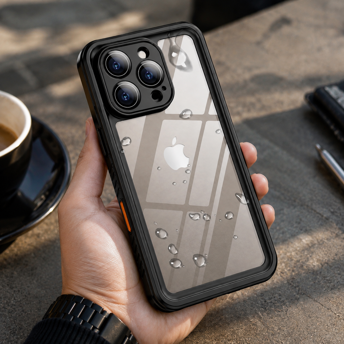 Premium iPhone Case MagSafe Waterproof Full Body Shockproof Protective Cover Built In Screen Protector Dustproof Anti Slip Dual Layer Sealed Rugged Armor