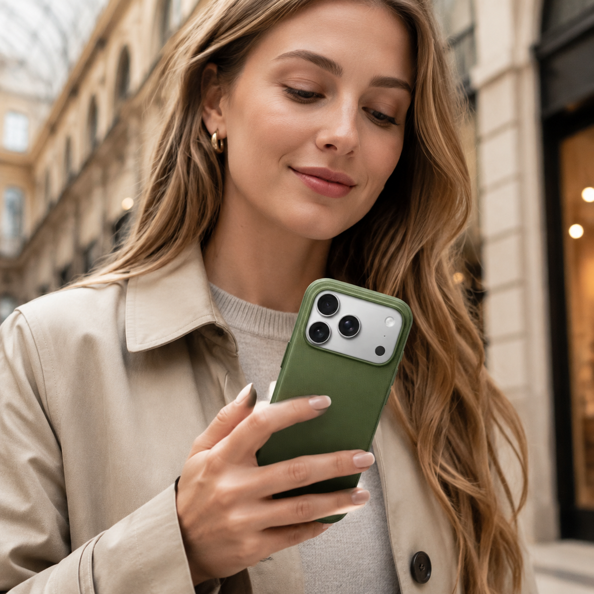 Premium iPhone Case MagSafe Woven Fabric Magnetic Shockproof Protective Cover Wireless Charging Anti Fingerprint Non Slip Water Resistant Slim Lightweight