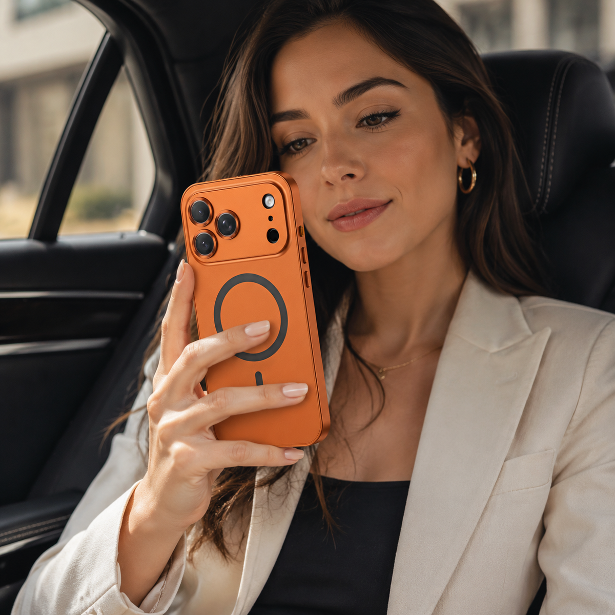 Premium iPhone Case Magnetic Aluminum Alloy Metal Shockproof Protective Cover Camera Lens Glass Protection Non Slip Tough Slim Reinforced Bumper Case