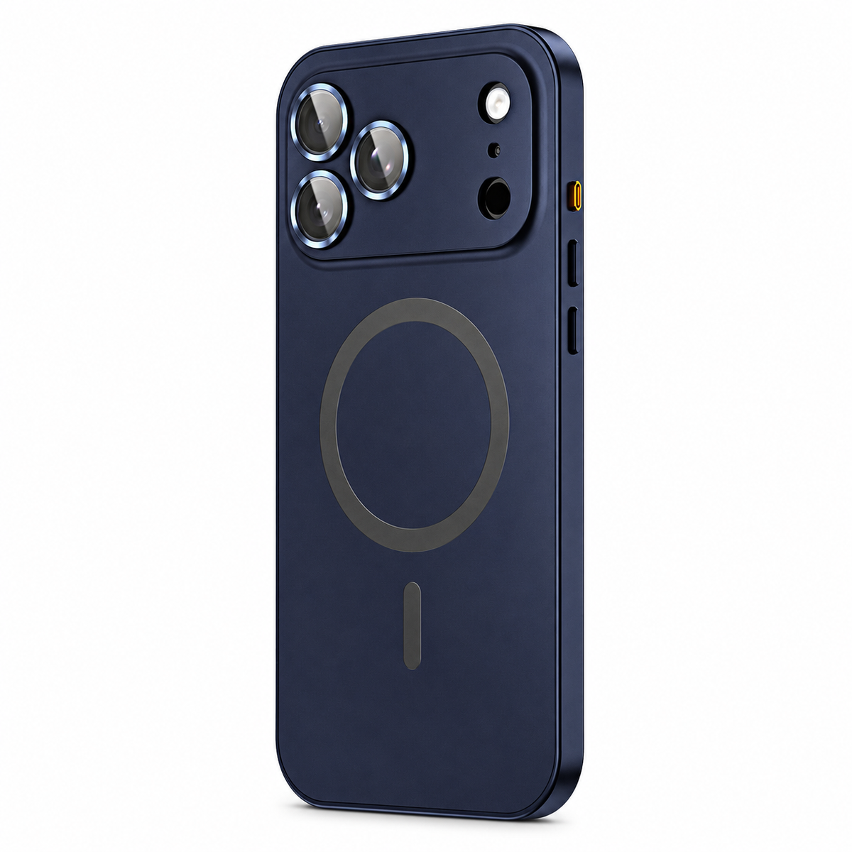 Premium iPhone Case Magnetic Aluminum Alloy Metal Shockproof Protective Cover Camera Lens Glass Protection Non Slip Tough Slim Reinforced Bumper Case