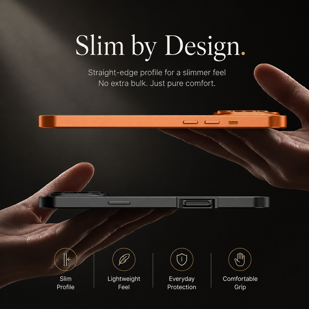 Premium iPhone Case Magnetic Aluminum Alloy Metal Shockproof Protective Cover Camera Lens Glass Protection Non Slip Tough Slim Reinforced Bumper Case