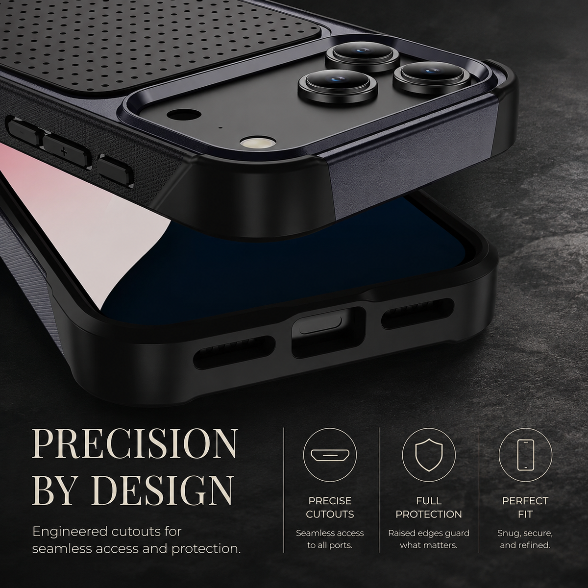 Premium iPhone Case Magnetic Rugged Armor Shockproof Protective Wallet Cover Card Holder Kickstand Anti Slip Reinforced Heavy Duty Full Coverage Grip