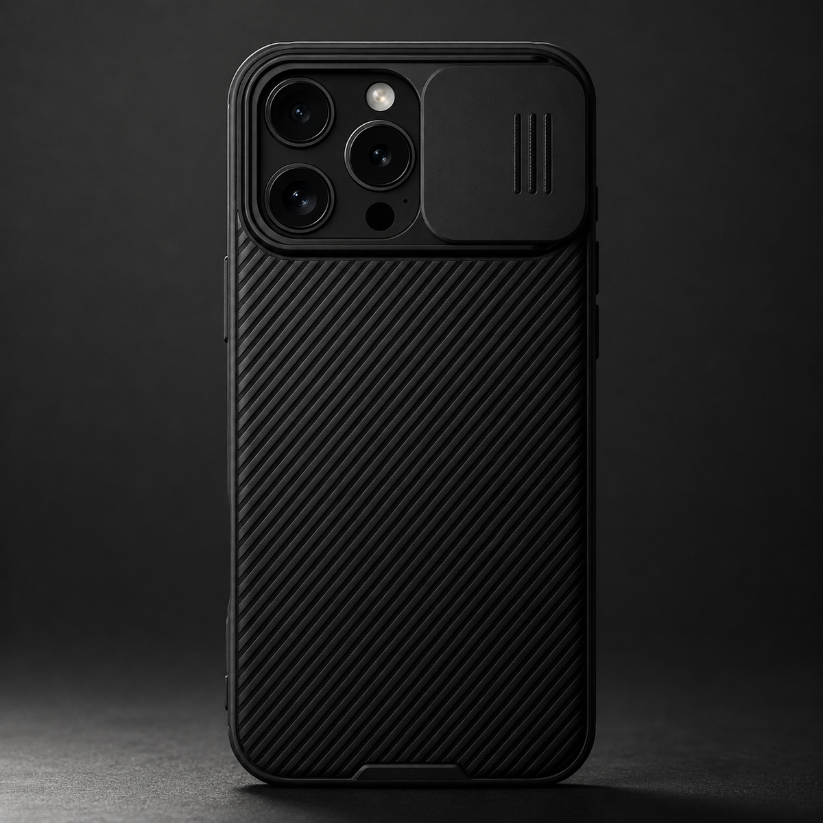 Premium iPhone Case Magnetic Rugged Shockproof Protective Cover Sliding Camera Lens Protection PC TPU Anti Slip Anti Scratch Reinforced Armor Full Coverage